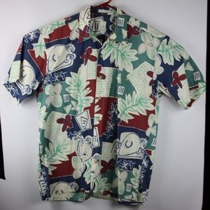 Burma Bilas hawaiian shirt size L
